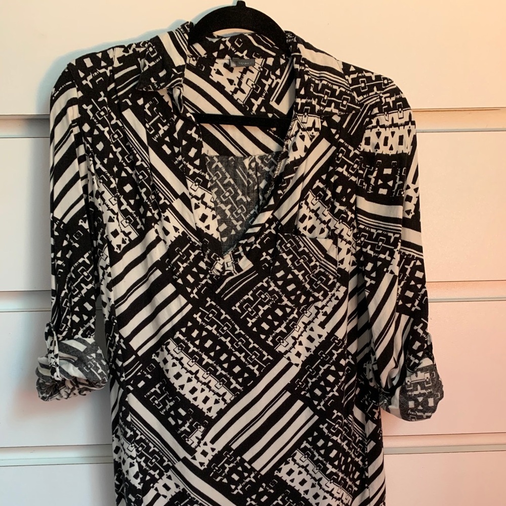 Urban Outfitters patterned tunic dress